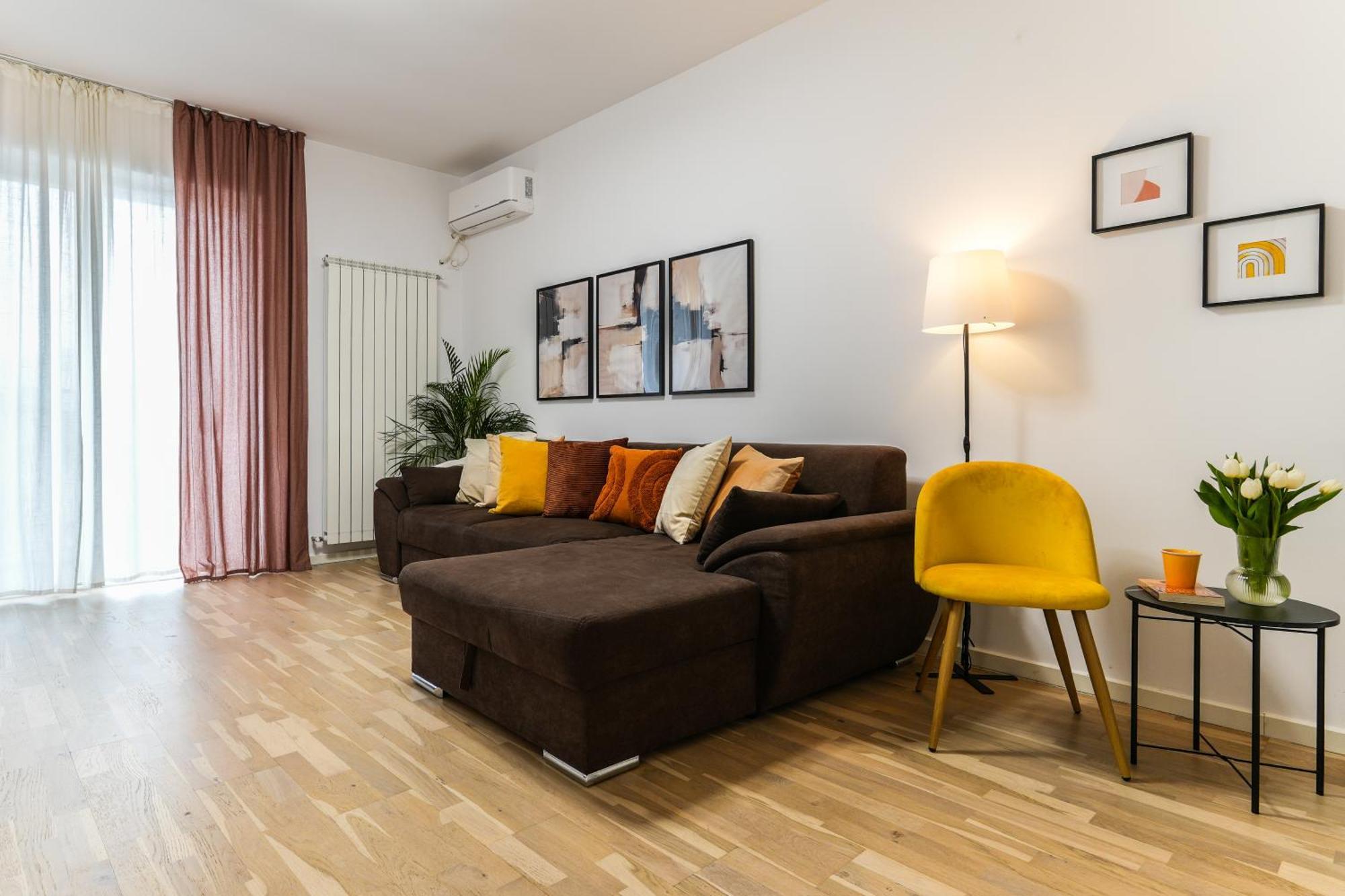 Amalia - Quiet 1Br Apartment With Parking & Wi-Fi Βουκουρέστι Εξωτερικό φωτογραφία