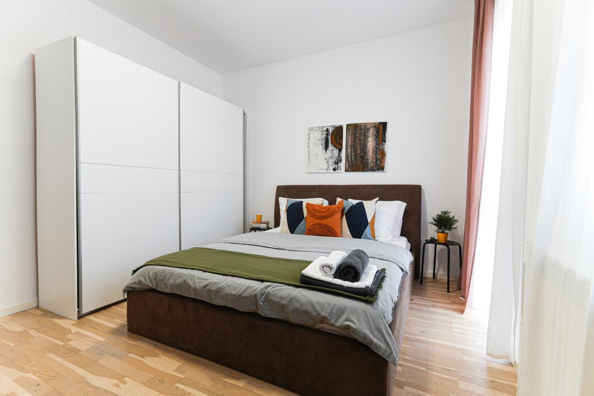 Amalia - Quiet 1Br Apartment With Parking & Wi-Fi Βουκουρέστι Εξωτερικό φωτογραφία