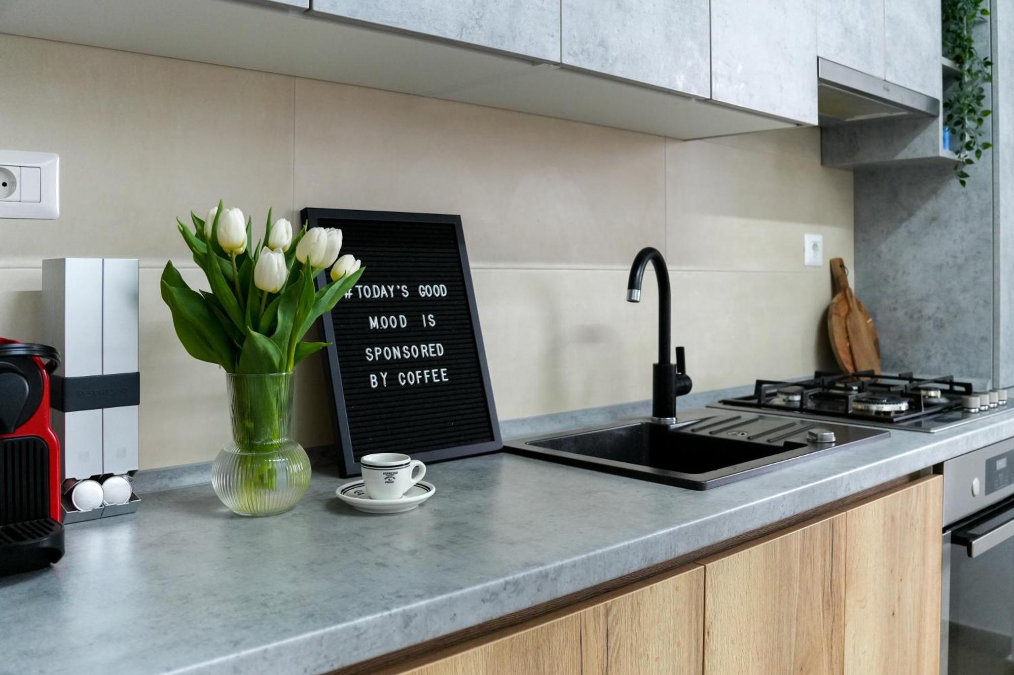 Amalia - Quiet 1Br Apartment With Parking & Wi-Fi Βουκουρέστι Εξωτερικό φωτογραφία